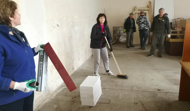 Úprava priestorov bývalej škôlky 2023